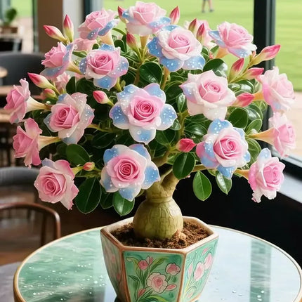🇺🇸 Celebrate America’s 250th – Red, White & Blue Desert Rose (Adenium) Seedlings
