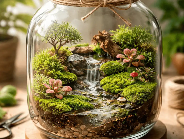 <h2>UNIQUE TERRARIUMS AND SMALL ECOSYSTEMS</h2>